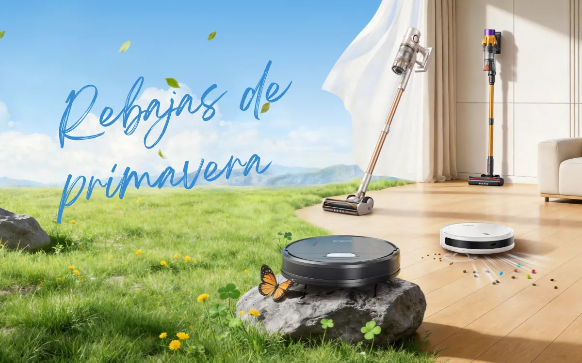 Promoción Primavera 2026: Aspiradores inalámbricos y robots de limpieza Honiture con hasta 12% OFF. Compra un aspirador inalámbrico y llévate 3 filtros HEPA de regalo.
